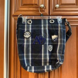 Aéropostale 2010s Plaid Tote Bag